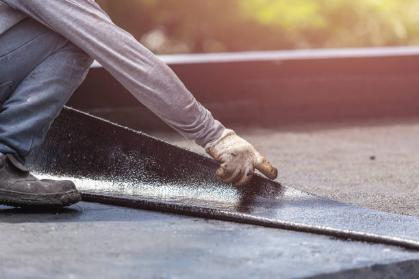 Professional Crawl Space Encapsulation technician working in Waterville, MN